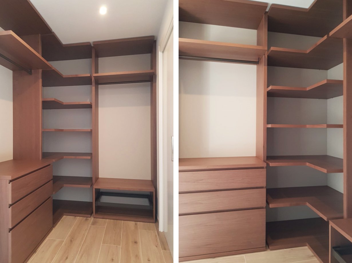 Vestidor abierto exclusivo cubelles