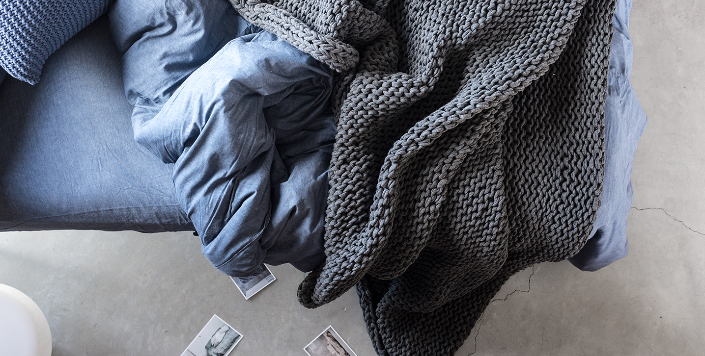 Roba de llit artesanal i sostenible